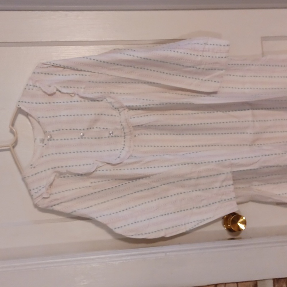 Floral Print Women's Flannel Night Gown Size XXLarge